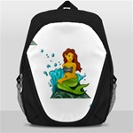 Emoji Mermaid Backpack Bag