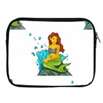 Emoji Mermaid Apple iPad Zipper Case