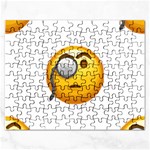 Emoji Monocle Jigsaw Puzzle (Rectangular)