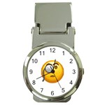 Emoji Monocle Money Clip Watch