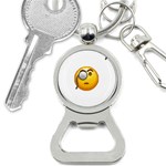 Emoji Monocle Bottle Opener Key Chain