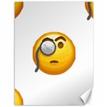 Emoji Monocle Canvas 36  x 48 