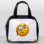 Emoji Monocle Classic Handbag (One Side)