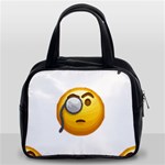 Emoji Monocle Classic Handbag (Two Sides)