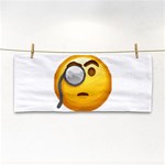 Emoji Monocle Hand Towel