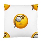 Emoji Monocle Standard Cushion Case (One Side)