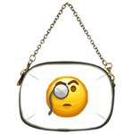 Emoji Monocle Chain Purse (Two Sides)