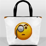 Emoji Monocle Bucket Bag