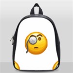 Emoji Monocle School Bag (Small)