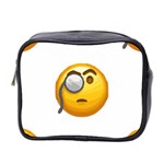 Emoji Monocle Mini Toiletries Bag (Two Sides)