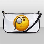 Emoji Monocle Shoulder Clutch Bag