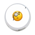 Emoji Monocle 4-Port USB Hub (One Side)