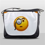 Emoji Monocle Messenger Bag