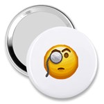 Emoji Monocle 3  Handbag Mirror