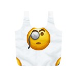 Emoji Monocle Full Print Recycle Bag (S)