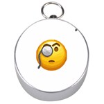 Emoji Monocle Silver Compass