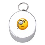 Emoji Monocle Silver Compass (Mini)