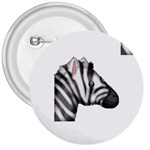 Emoji Zebra 3  Button