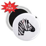 Emoji Zebra 2.25  Magnet (10 pack)