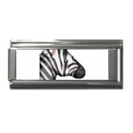 Emoji Zebra Superlink Italian Charm (9mm)