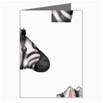 Emoji Zebra Greeting Cards (Pkg of 8)