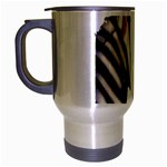 Emoji Zebra Travel Mug (Silver Gray)