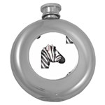 Emoji Zebra Hip Flask (5 oz)