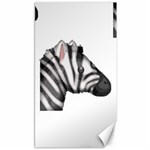 Emoji Zebra Canvas 40  x 72 