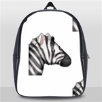 Emoji Zebra School Bag (Large)