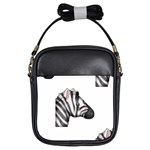 Emoji Zebra Girls Sling Bag