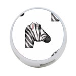 Emoji Zebra 4-Port USB Hub (One Side)