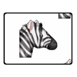 Emoji Zebra Fleece Blanket (Small)