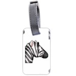 Emoji Zebra Luggage Tag (two sides)