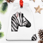 Emoji Zebra Ornament (Bell)