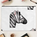 Emoji Zebra Cosmetic Bag (XXXL)