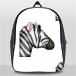 Emoji Zebra School Bag (XL)