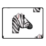 Emoji Zebra Double Sided Fleece Blanket (Small)