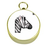 Emoji Zebra Gold Compass