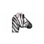 Emoji Zebra Satin Wrap