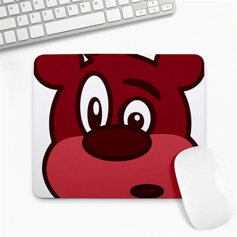 bear Large Mousepad from ArtsNow.com Front