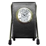 elephant Pen Holder Desk Clock