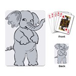 elephant Playing Cards Single Design