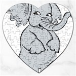 elephant Jigsaw Puzzle (Heart)