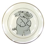 elephant Porcelain Plate