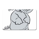 elephant Magnet (Rectangular)