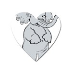 elephant Magnet (Heart)