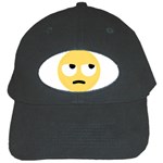 Emoji Rolling Eyes Black Cap