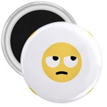 Emoji Rolling Eyes 3  Magnet