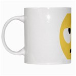 Emoji Rolling Eyes White Mug