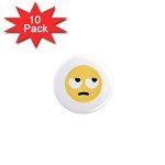 Emoji Rolling Eyes 1  Mini Magnet (10 pack) 